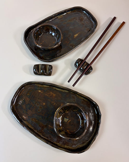 Handcrafted Ceramic Sushi Night Set MORI Essential