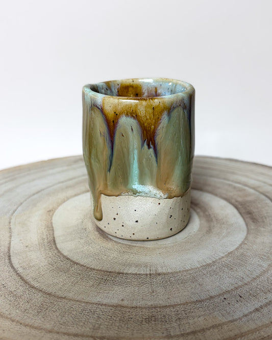 Conjunto Copos Café Cerâmica Artesanal FOREST