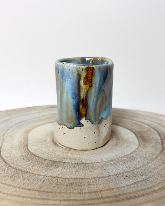 Conjunto Copos Café Cerâmica Artesanal FIORD