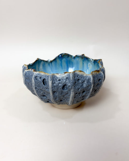 Taça de Sobremesa Cerâmica Artesanal LAPA Ocean Cinza