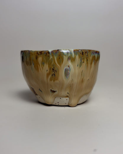 Conjunto 2 Copos Café Expresso Cerâmica Artesanal VANILLA