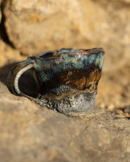 Handcrafted Ceramic Tea Mug VOLCANO