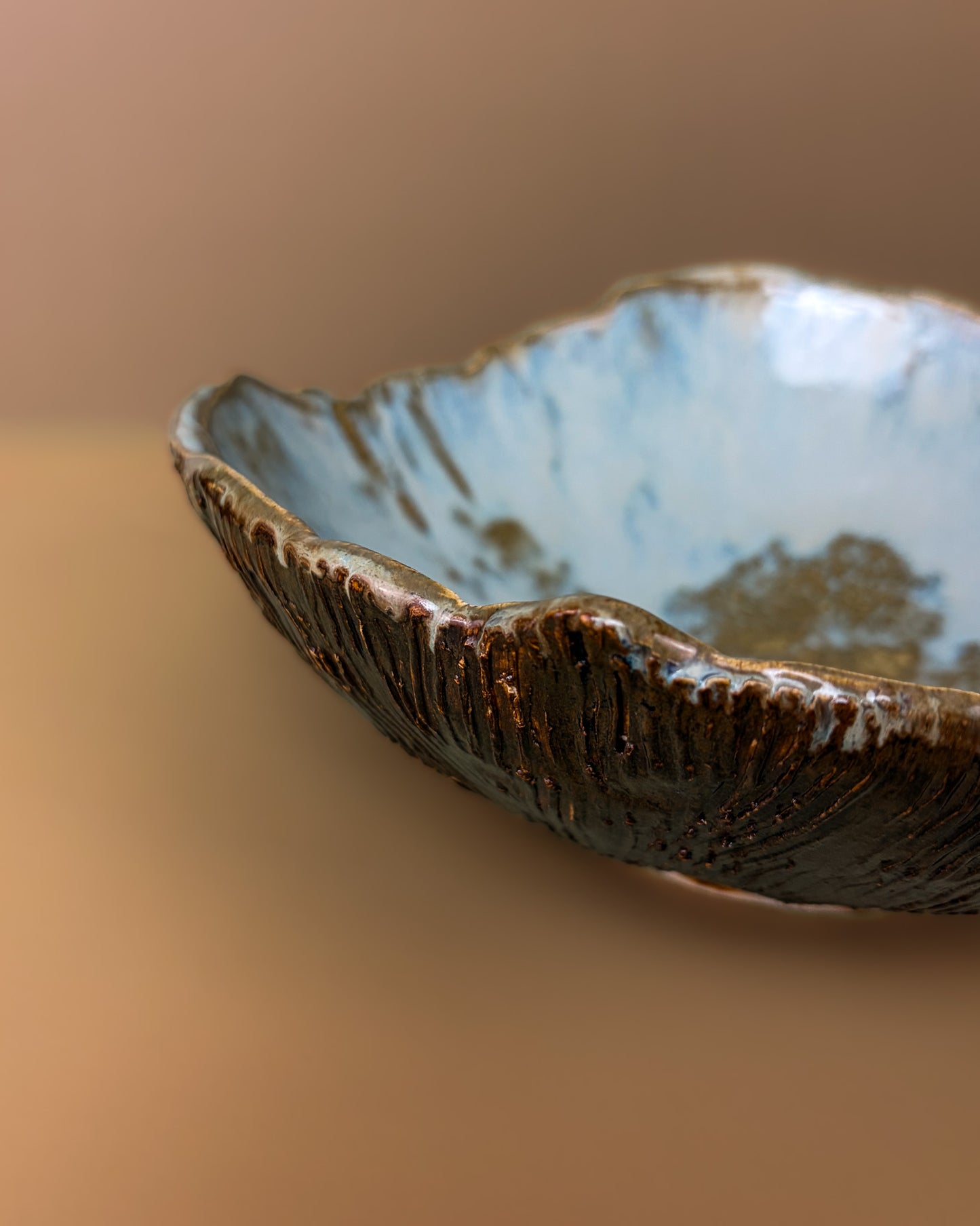 Taça de Servir Cerâmica Artesanal SHORE