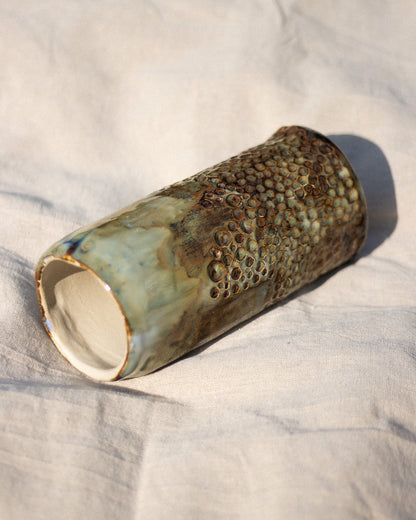 Handmade Decorative Stoneware Vase SALAMANDRA