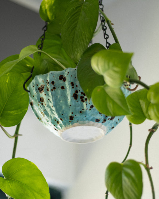Handcrafted Ceramic Hanging Flower Pot LAPA