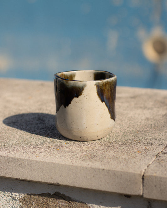 Copo Cappuccino Cerâmica Artesanal MARBLE