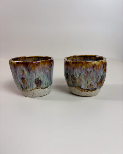 Conjunto Copos Cerâmica Artesanais LAGUNA