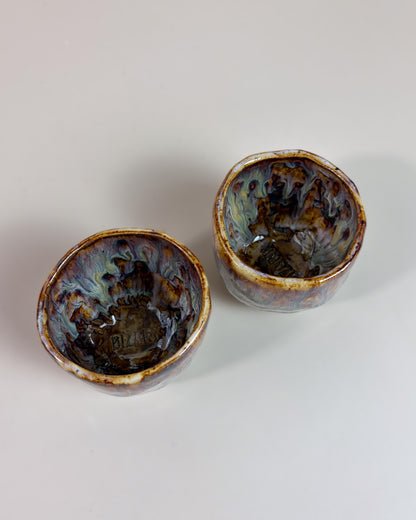 Conjunto Copos Cerâmica Artesanais LAGUNA
