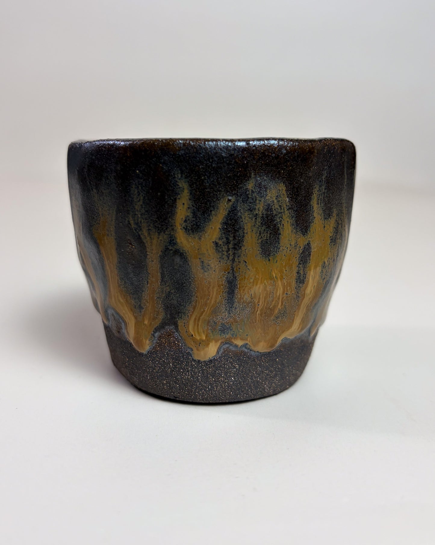 Conjunto Copos Café Cerâmica Artesanal CARAMEL
