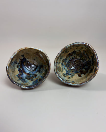 Conjunto Copos Café Cerâmica Artesanal KAZE