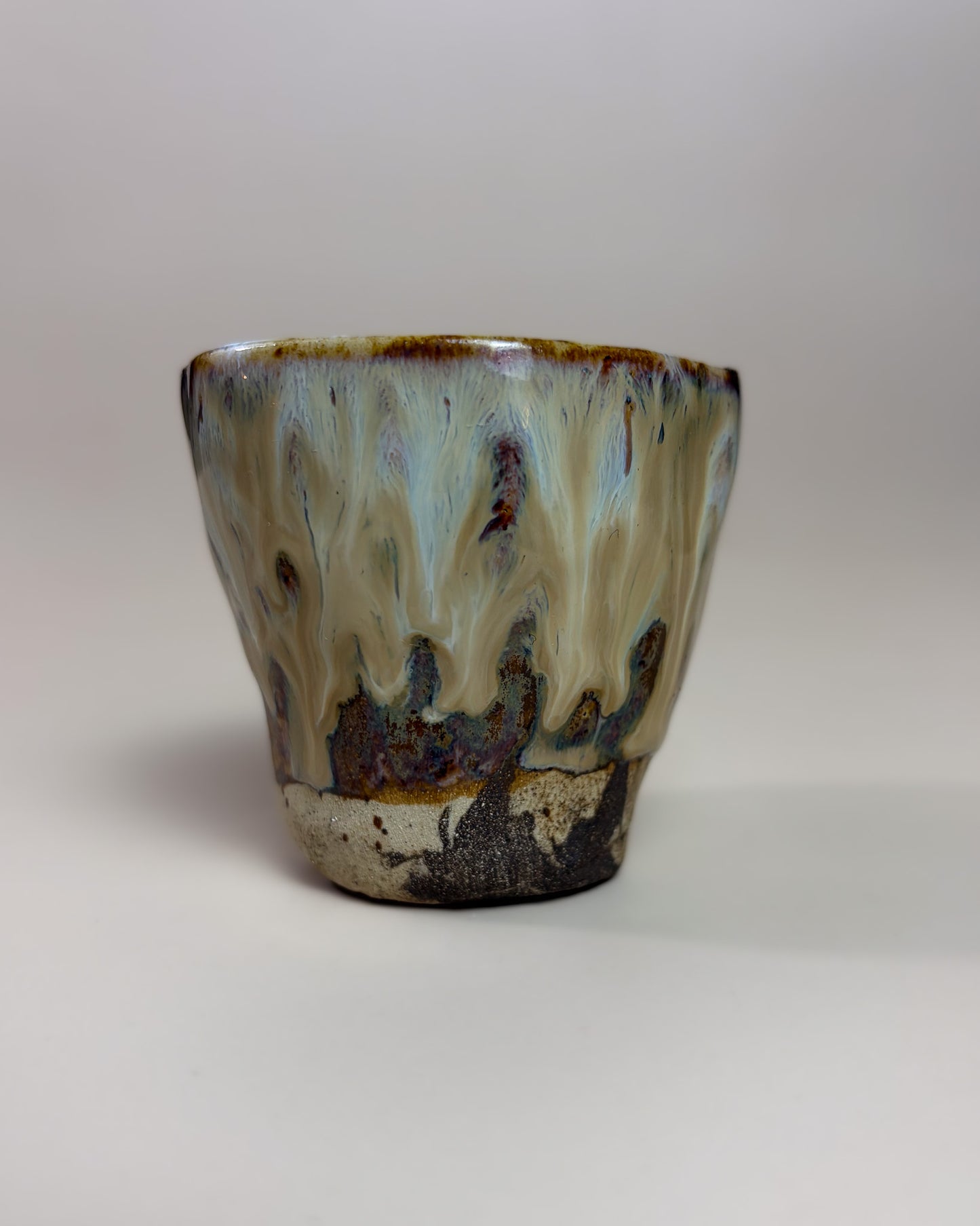 Conjunto Copos Café Cerâmica Artesanal KAZE