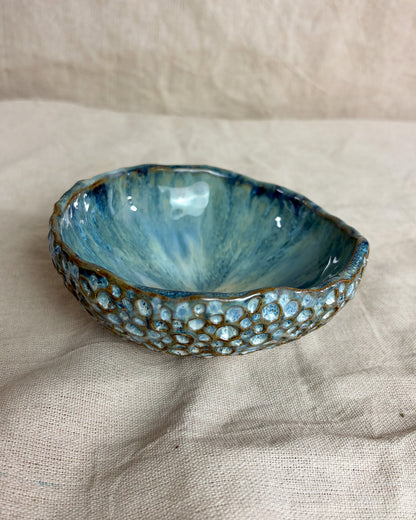 Taça de Sobremesa Cerâmica Artesanal WAVES