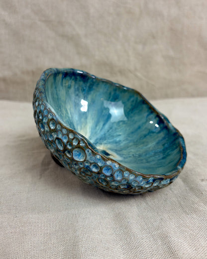 Taça de Sobremesa Cerâmica Artesanal WAVES