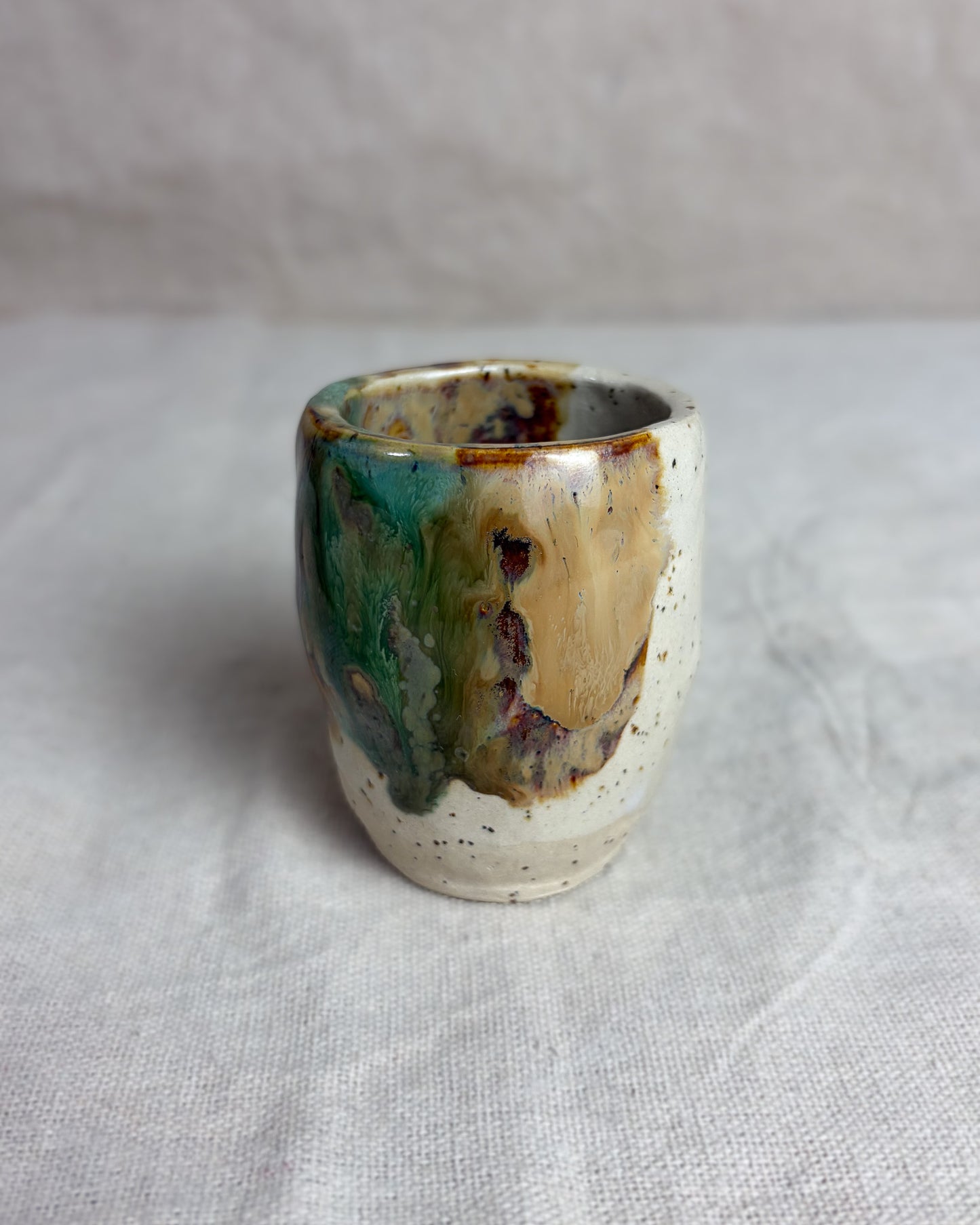 Conjunto Copos Café Cerâmica Artesanal FOREST