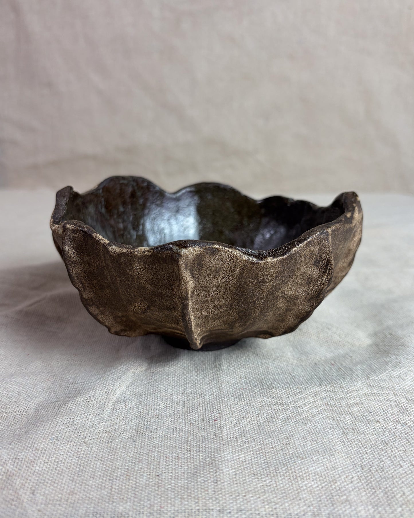 Taça de Sobremesa Cerâmica Artesanal LAPA Dark