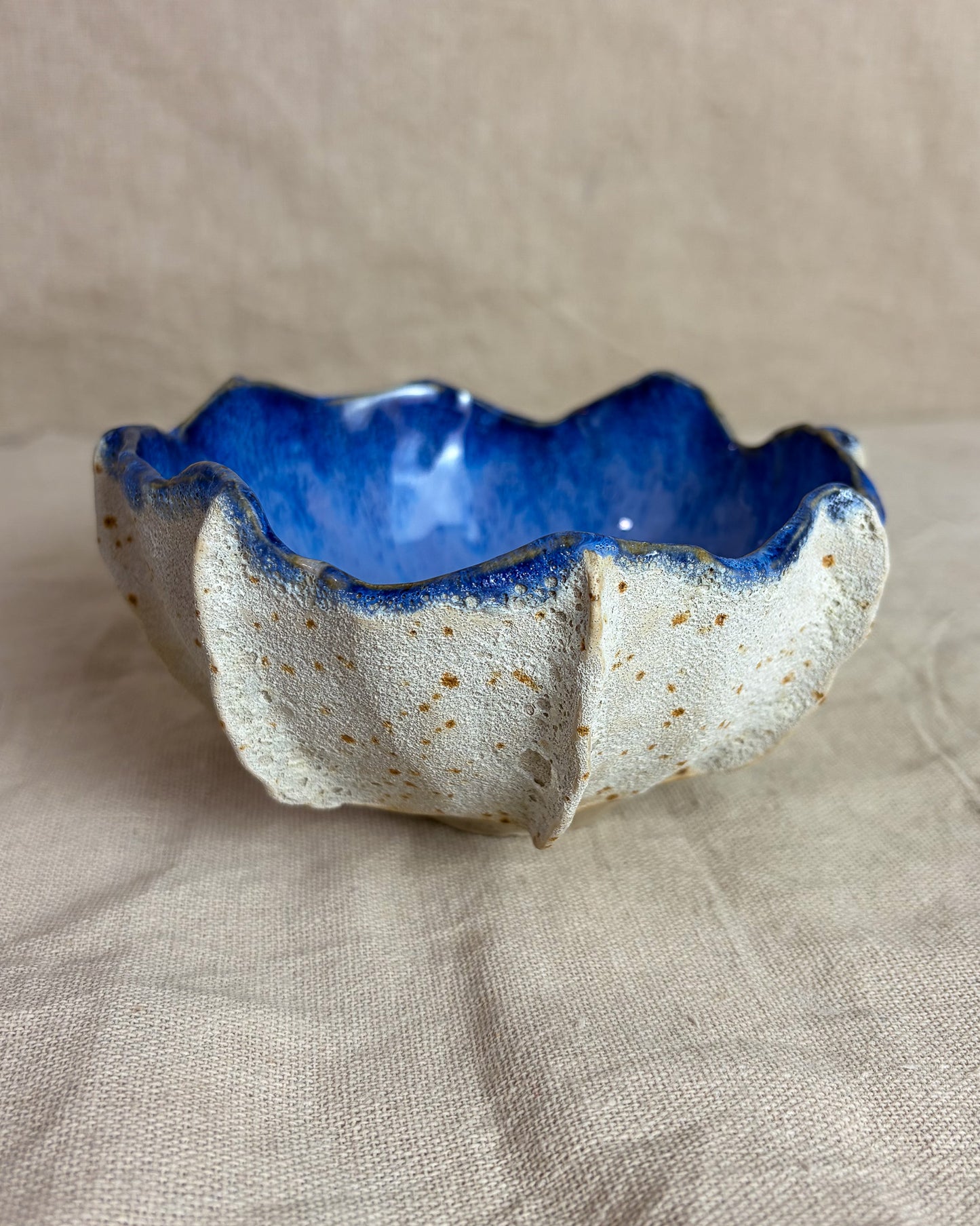 Taça de Sobremesa Cerâmica Artesanal LAPA Sapphire