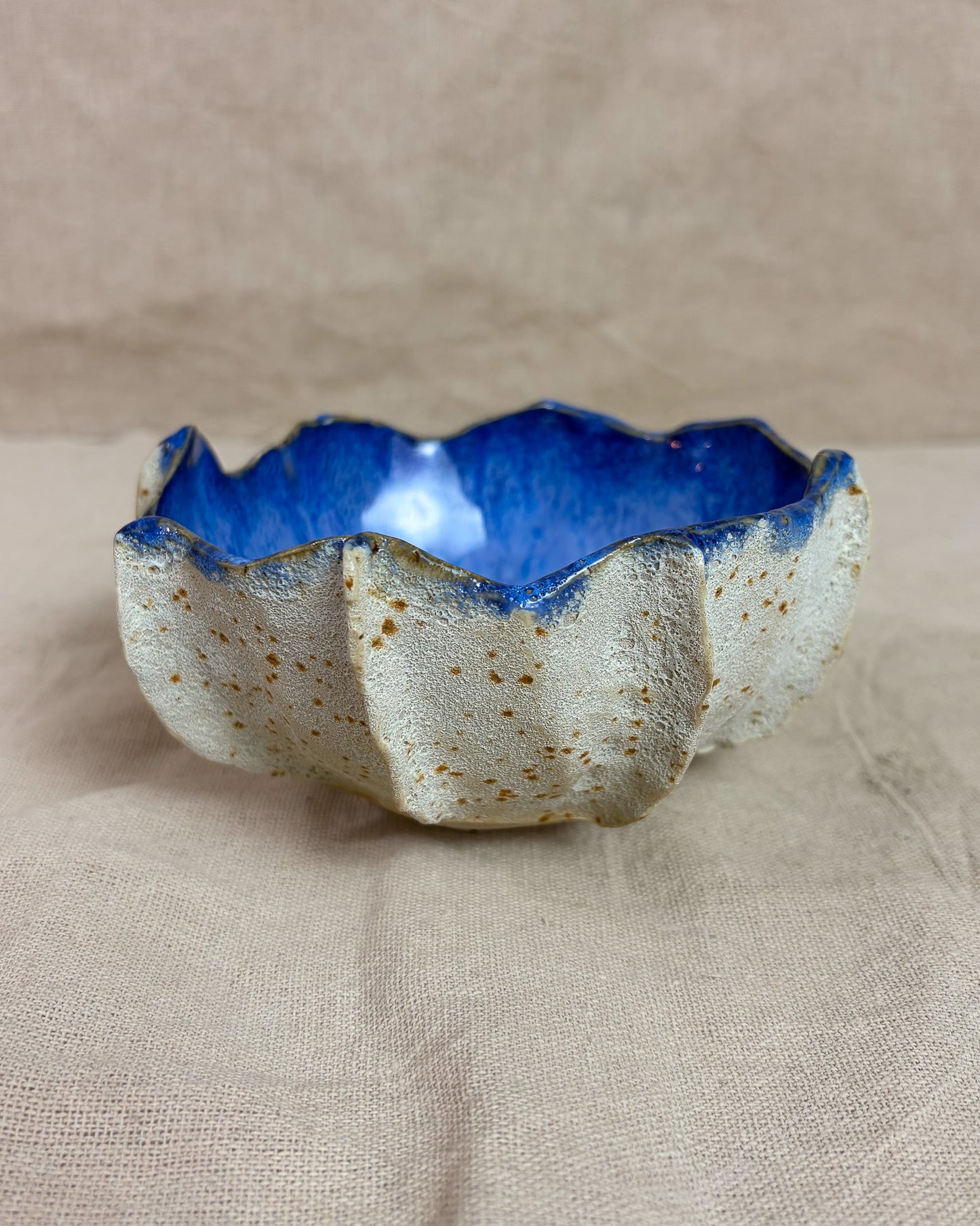Taça de Sobremesa Cerâmica Artesanal LAPA Sapphire