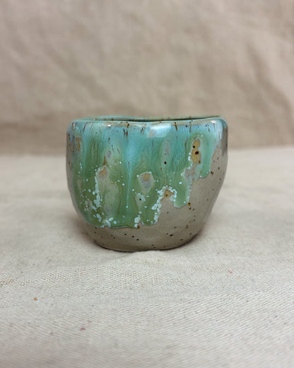 Conjunto Copos Cappuccino Cerâmica Artesanal CORAL