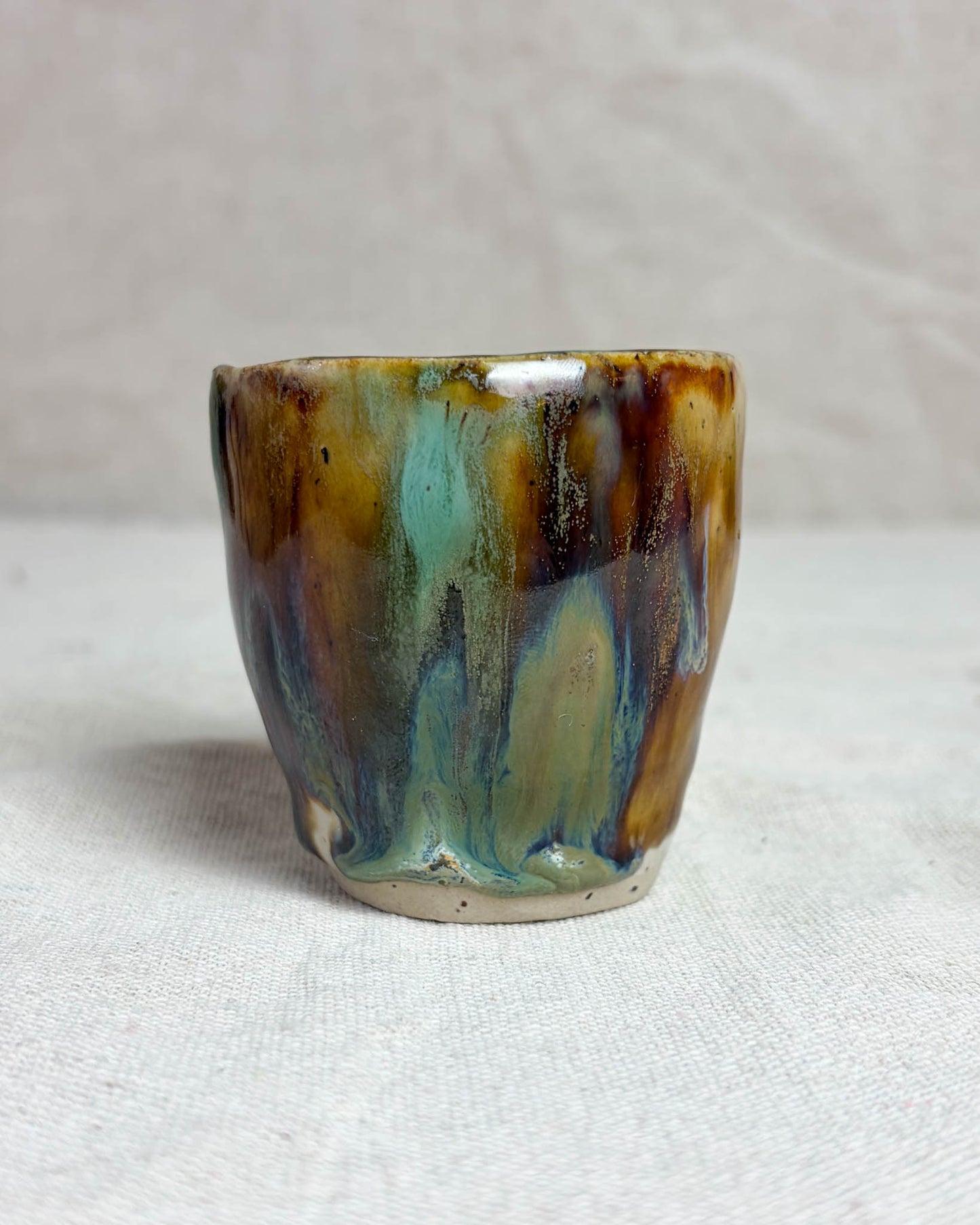Conjunto Copos Café Cerâmica Artesanal FOREST