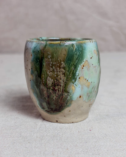 Conjunto Copos Café Cerâmica Artesanal FOREST