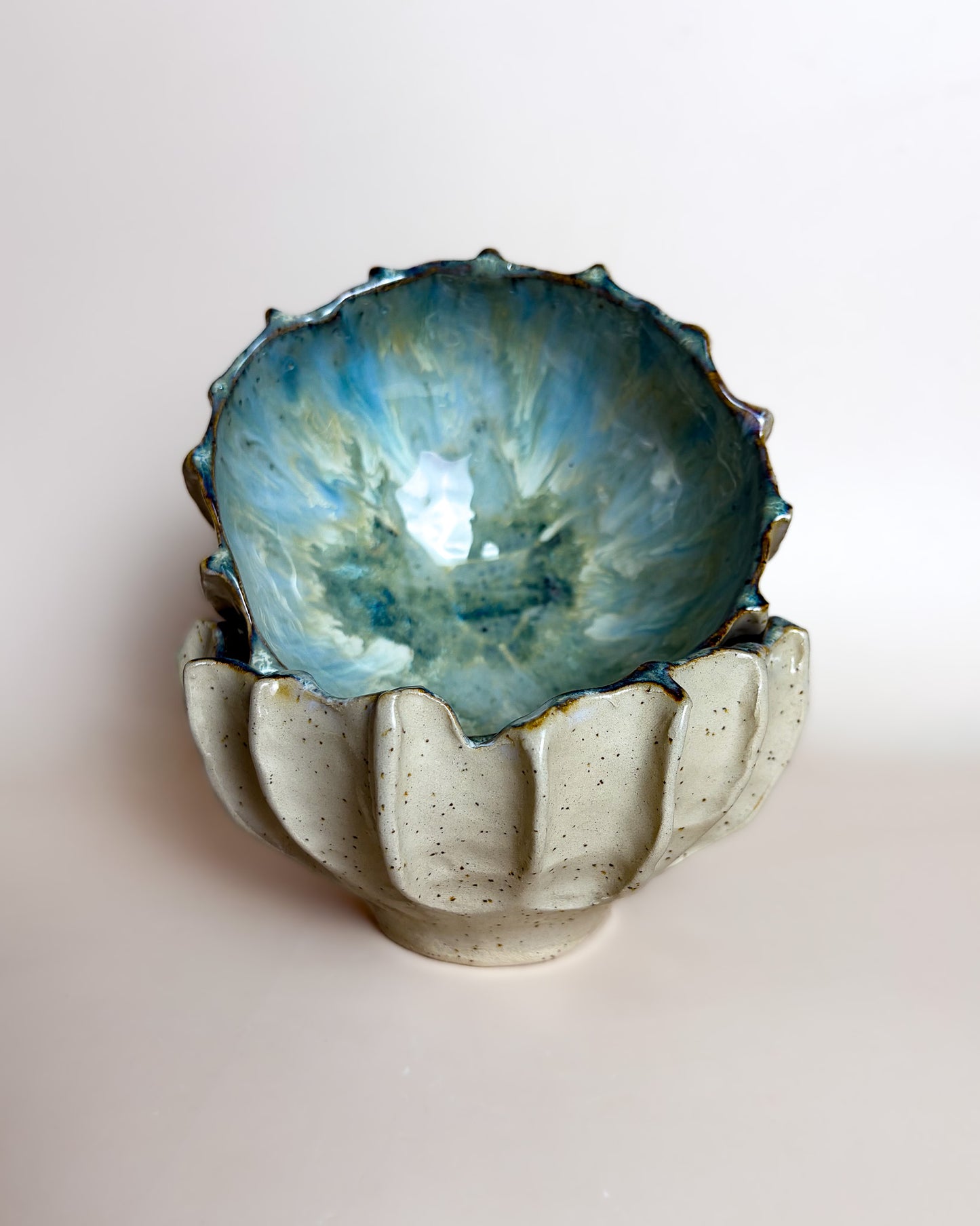 Taça de Sobremesa Cerâmica Artesanal LAPA Ocean