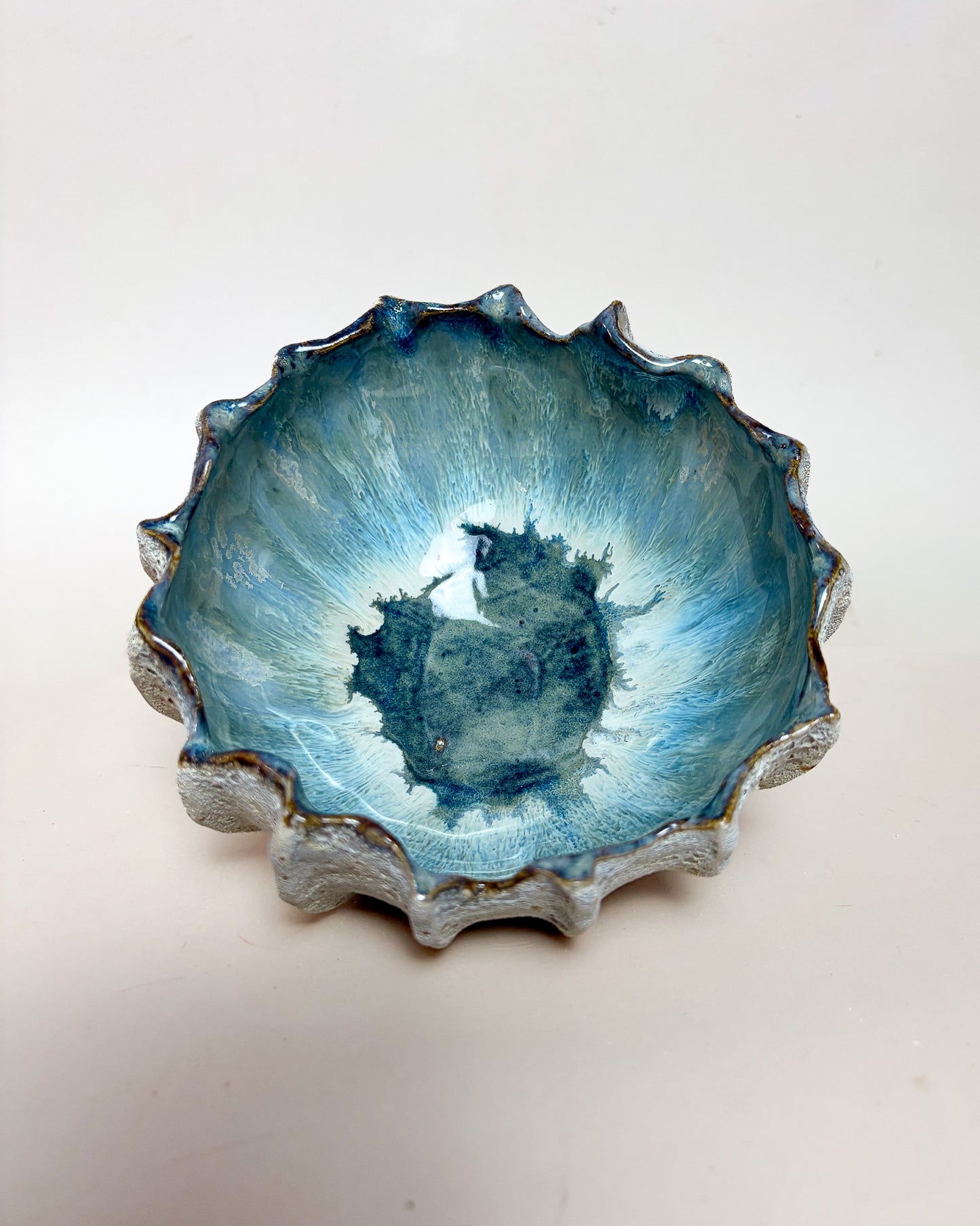 Taça de Sobremesa Cerâmica Artesanal LAPA Ocean