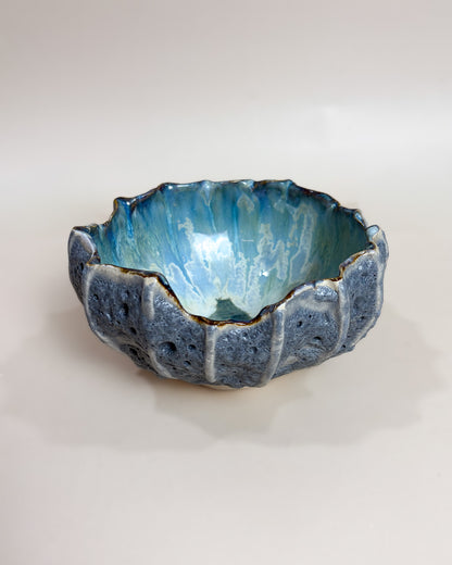 Taça de Sobremesa Cerâmica Artesanal LAPA Ocean Cinza