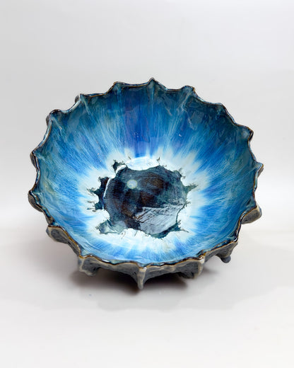 Medium Handcrafted Ceramic Salad Bowl LAPA