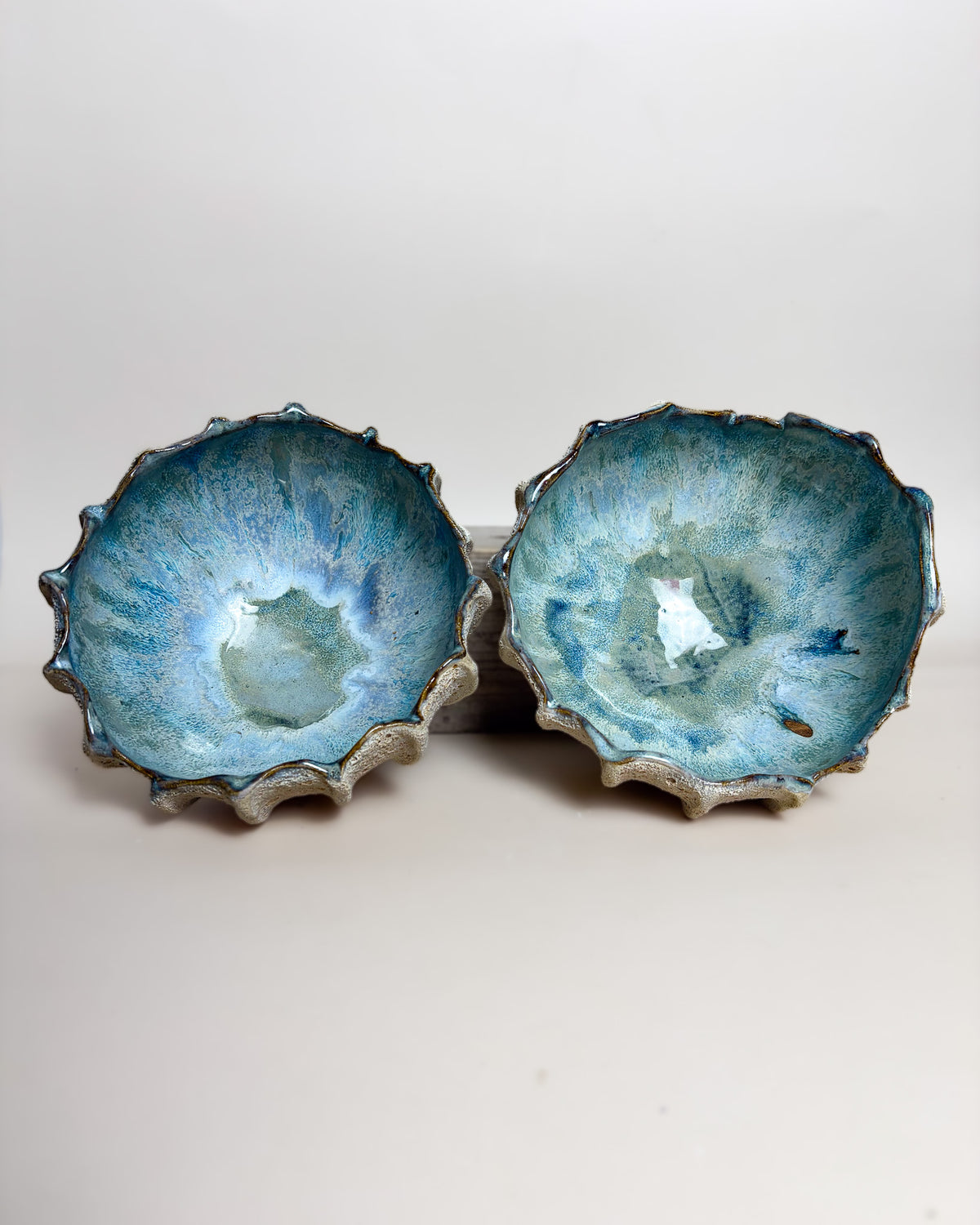 Handmade Ceramic Dessert Bowl LAPA Ocean