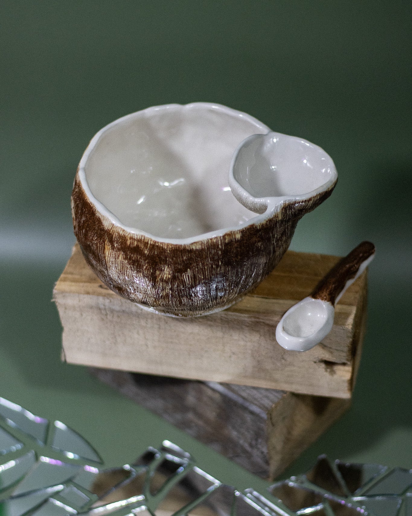 Taça Aperitivos Cerâmica Artesanal COCO NEST 2.0