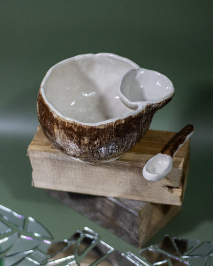 Taça Aperitivos Cerâmica Artesanal COCO NEST 2.0